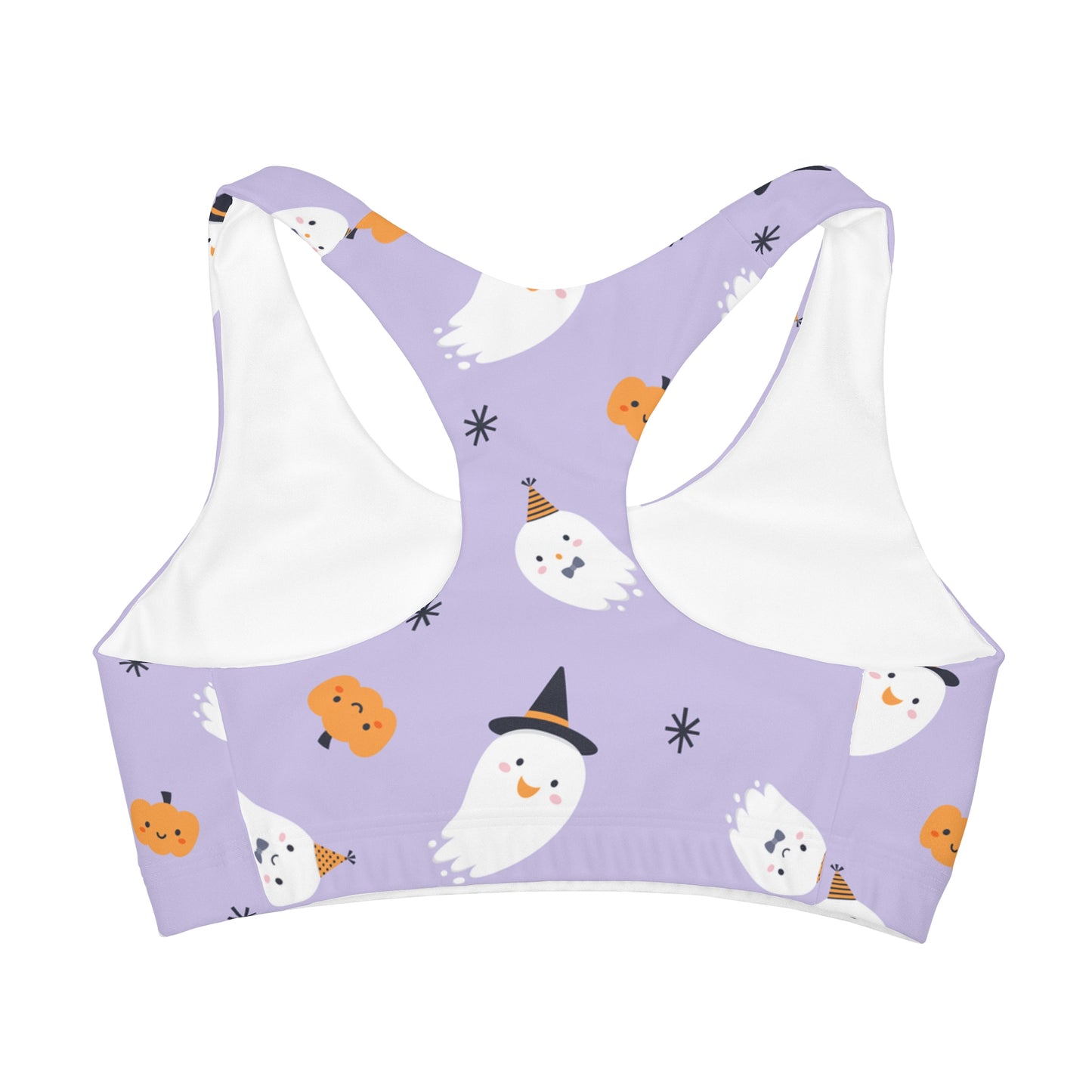 Girls Ghost Witch Sports Bra