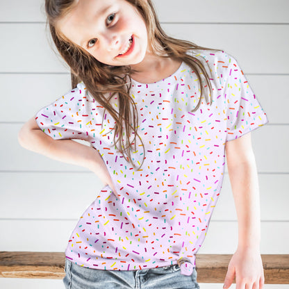 Kids Colorful Sprinkles T-Shirt