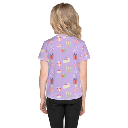 Girls Birthday Pattern T-Shirt