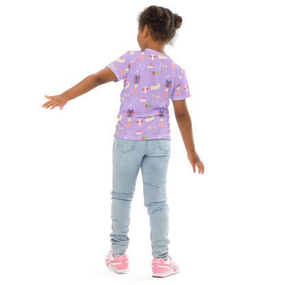 Girls Birthday Pattern T-Shirt