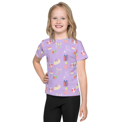 Girls Birthday Pattern T-Shirt