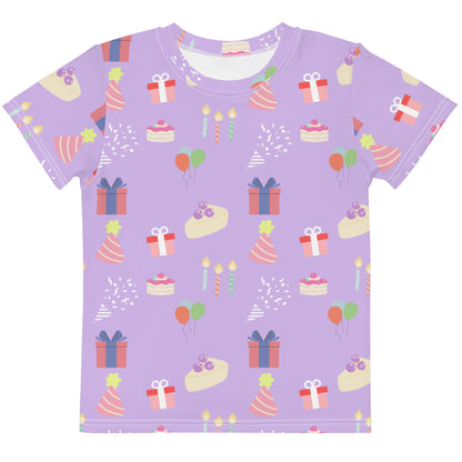 Girls Birthday Pattern T-Shirt