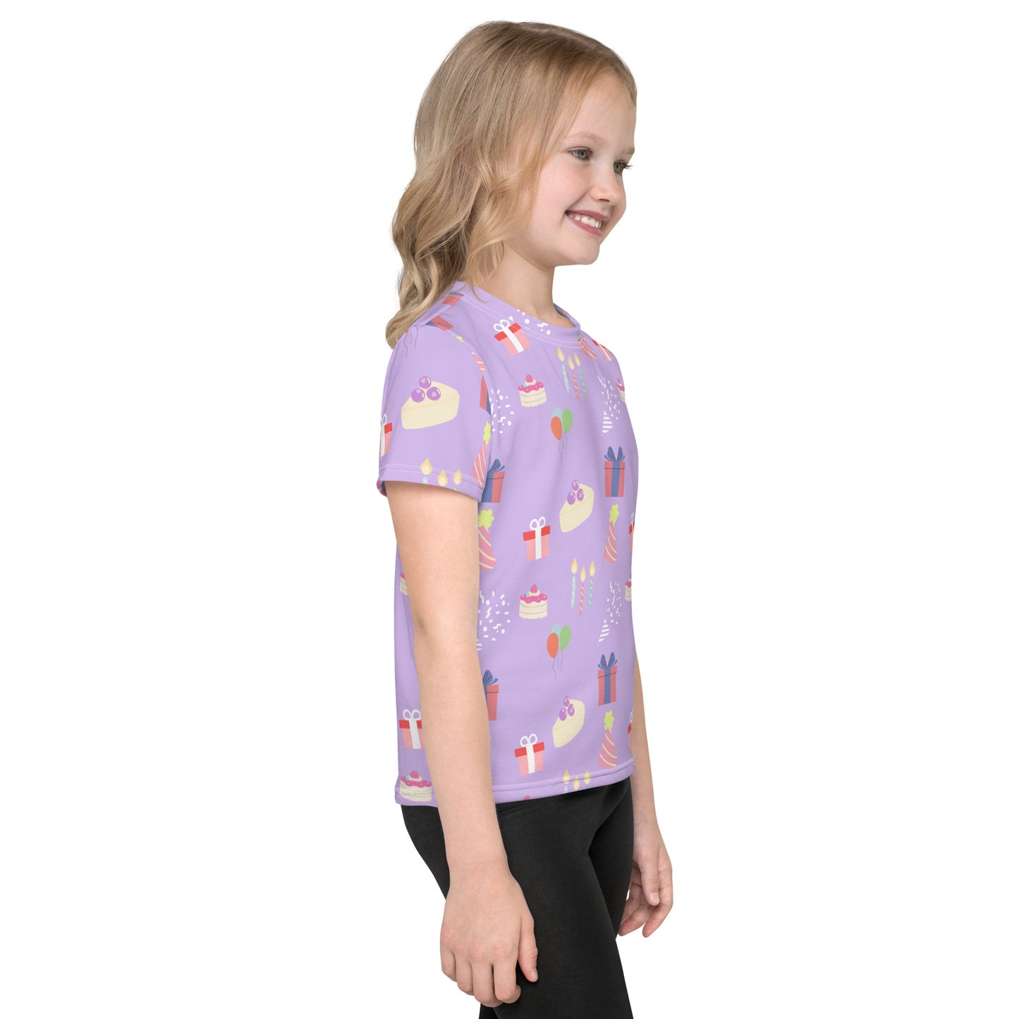 Girls Birthday Pattern T-Shirt