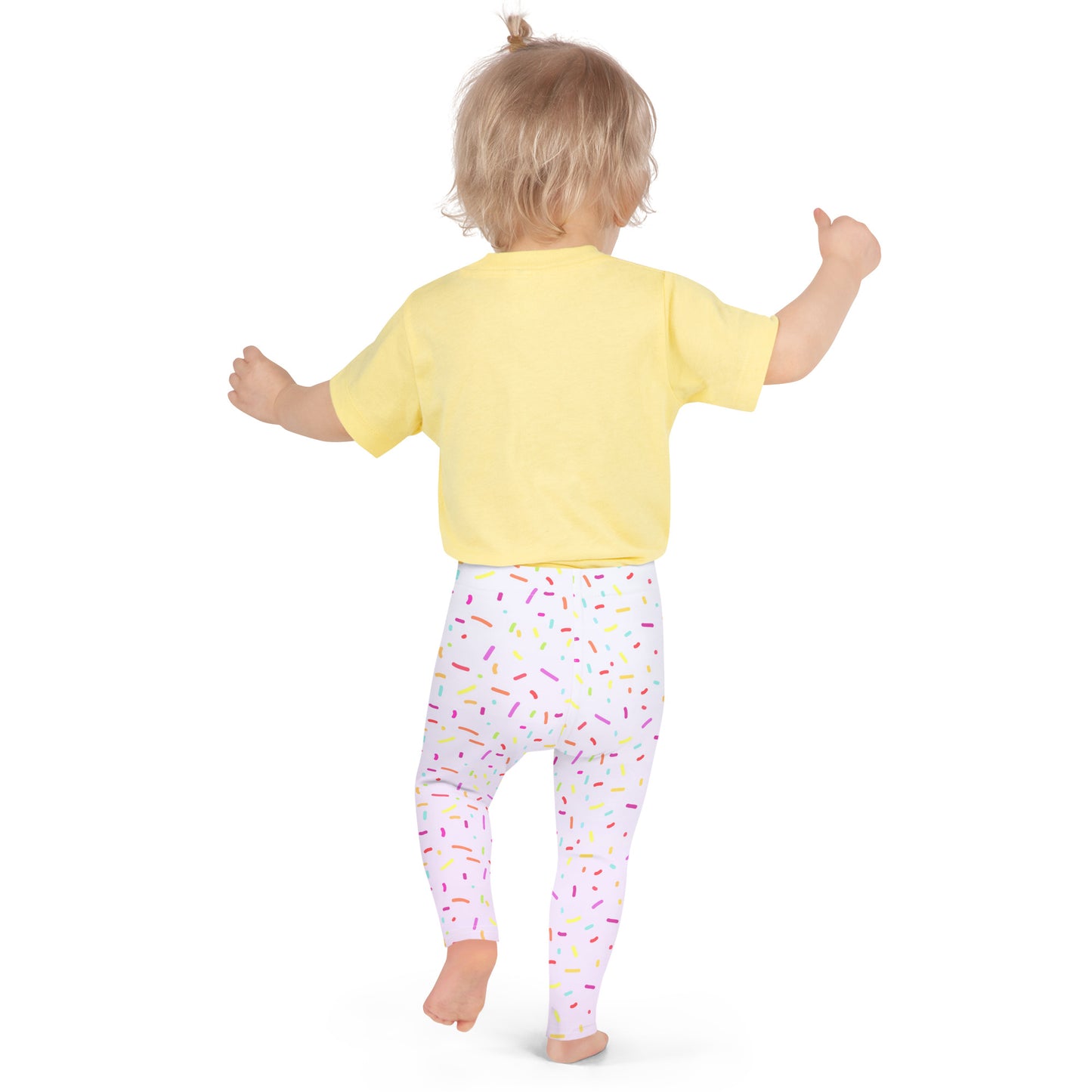 Girls Colorful Sprinkles Leggings