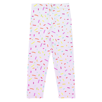 Girls Colorful Sprinkles Leggings