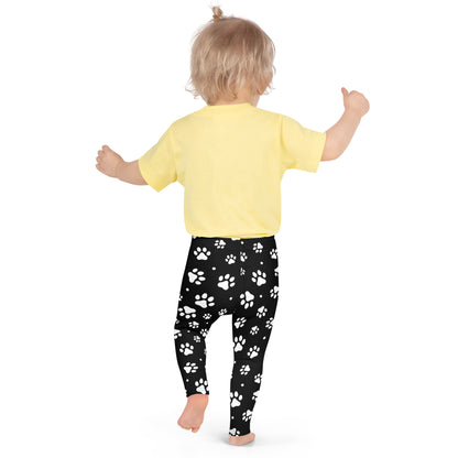 Kids Paw Print Leggings