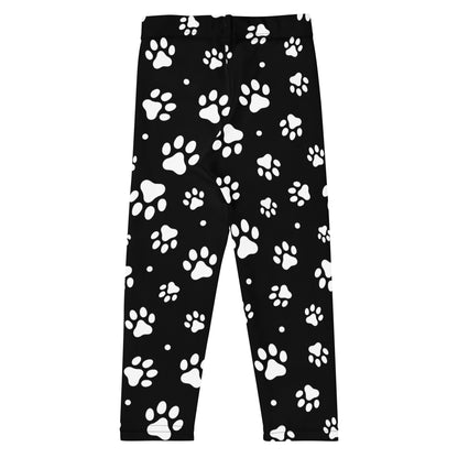 Kids Paw Print Leggings