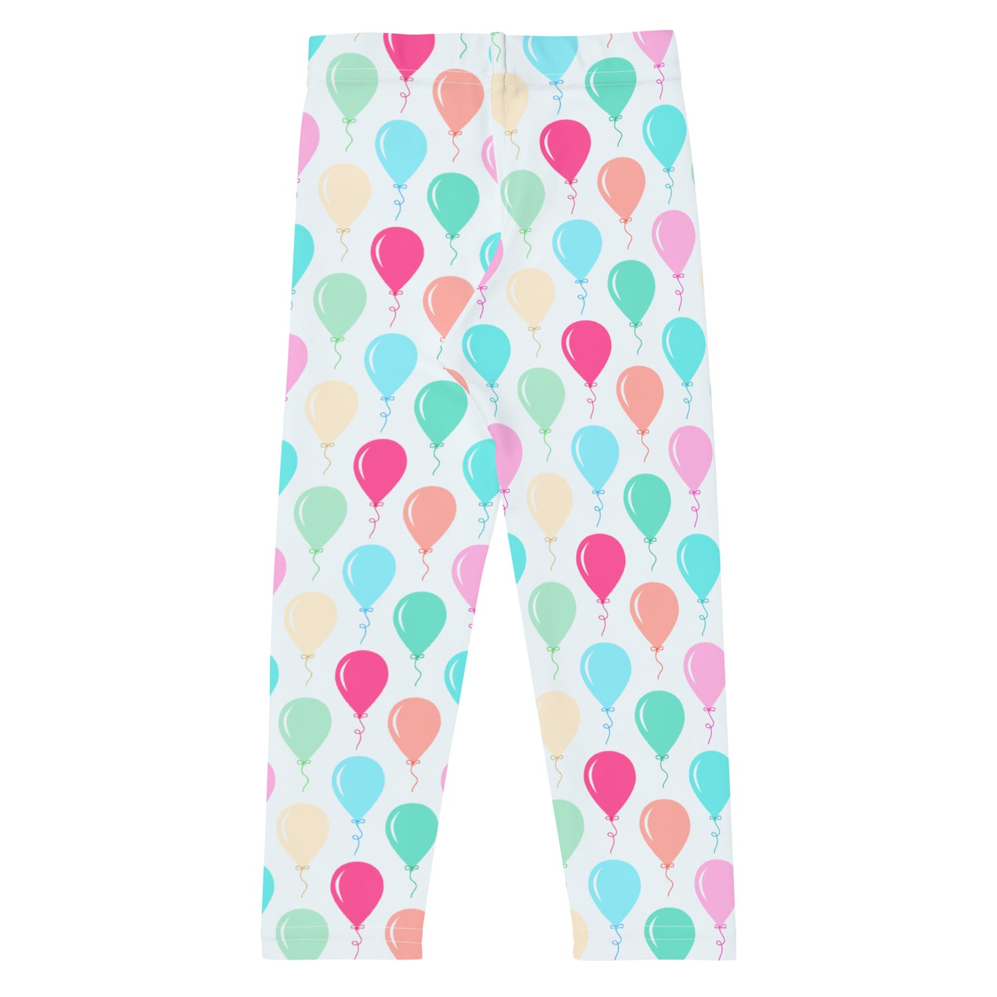 Girls Birthday Balloon Leggings