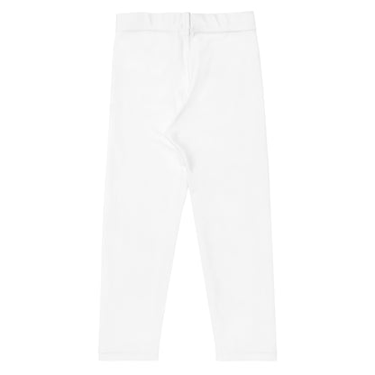 Kids Buttery Soft White Leggings