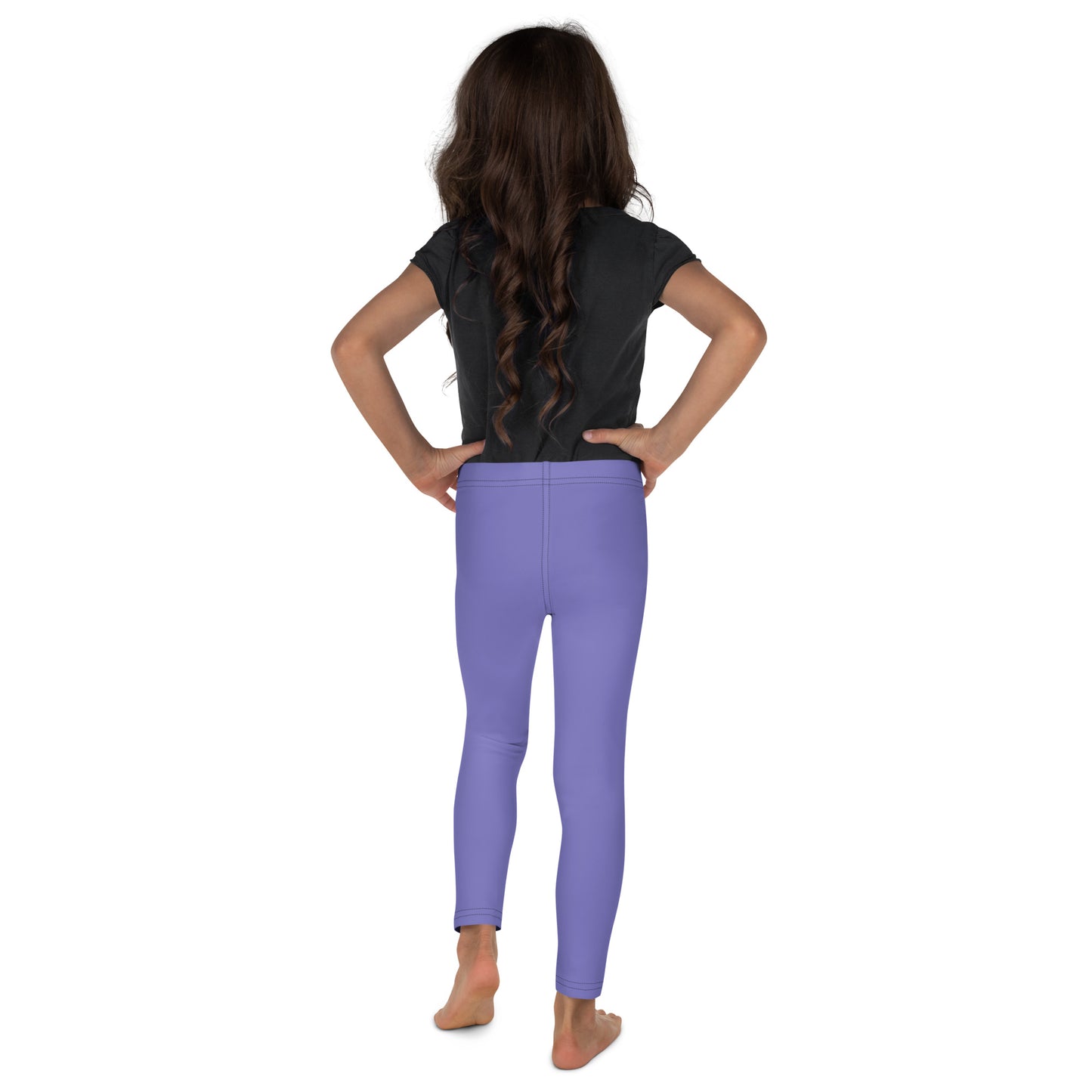 Girls Buttery Soft Purple Leggings