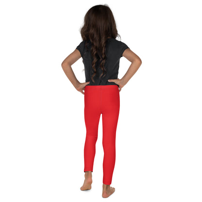 Kids Buttery Soft Red Leggings