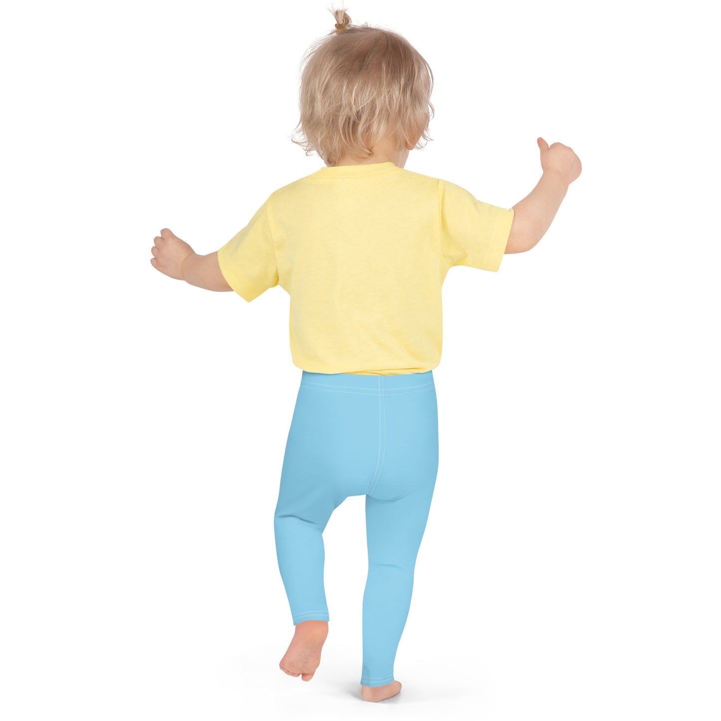 Kids Buttery Soft Sky Blue Leggings