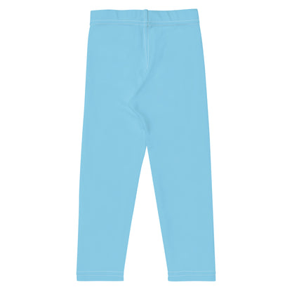 Kids Buttery Soft Sky Blue Leggings