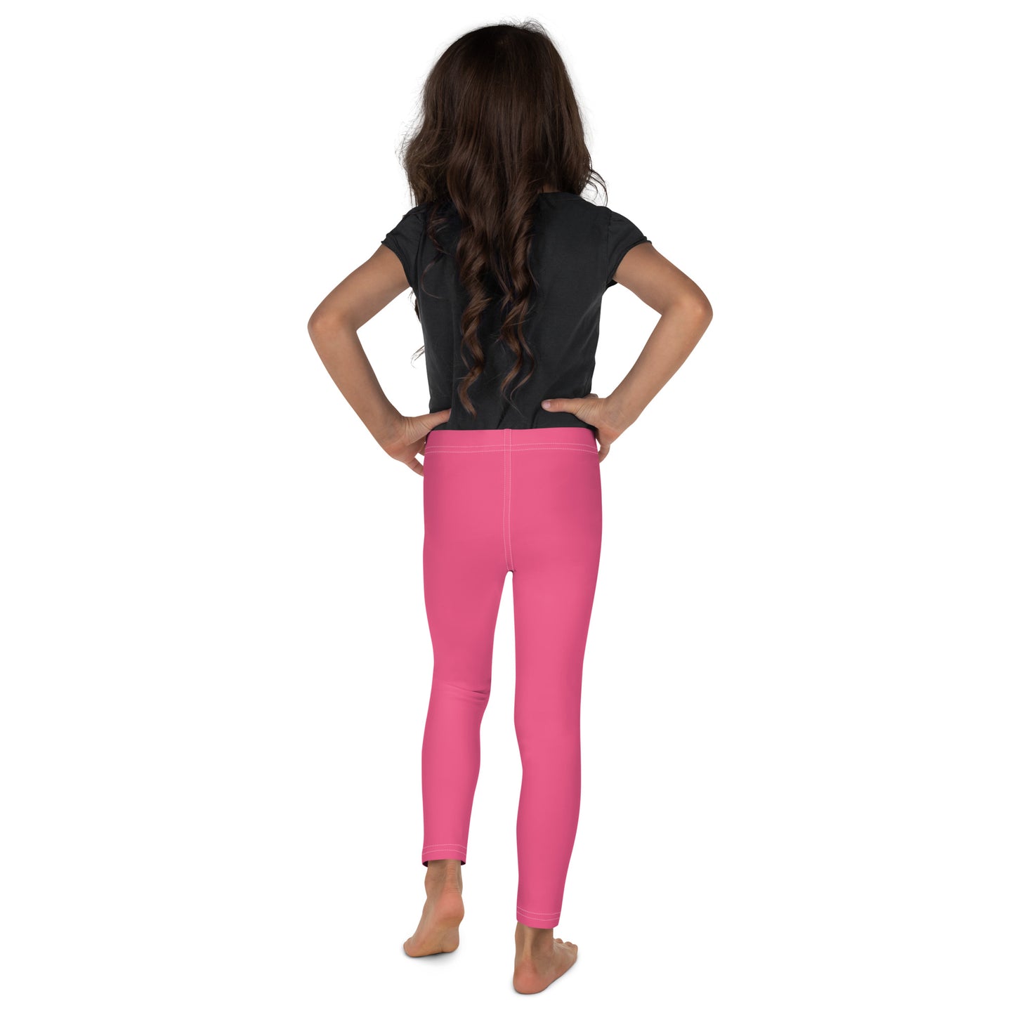 Kids Buttery Soft Pink Leggings