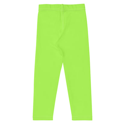 Kids Buttery Soft Lime Green Leggings