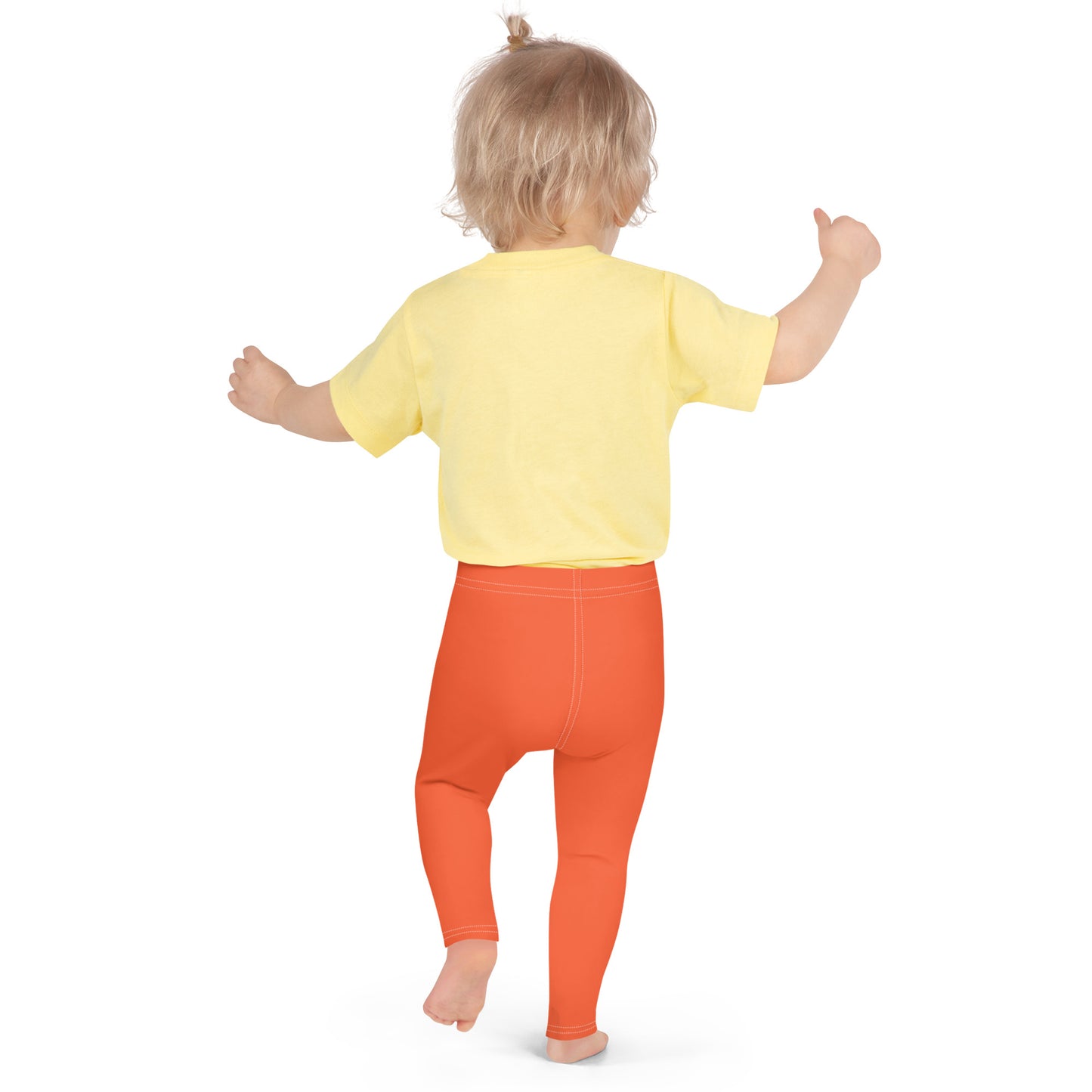 Kids Buttery Soft Orange Leggings