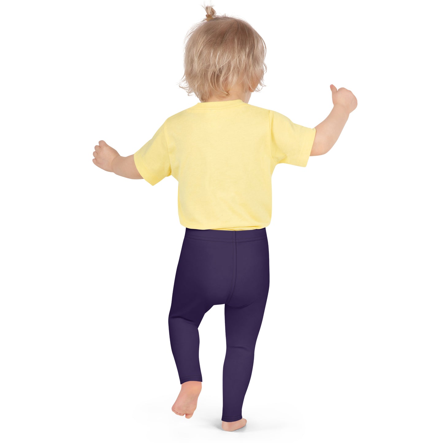 Kids Buttery Soft Dark Purple Leggings