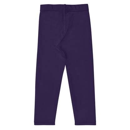 Kids Buttery Soft Dark Purple Leggings