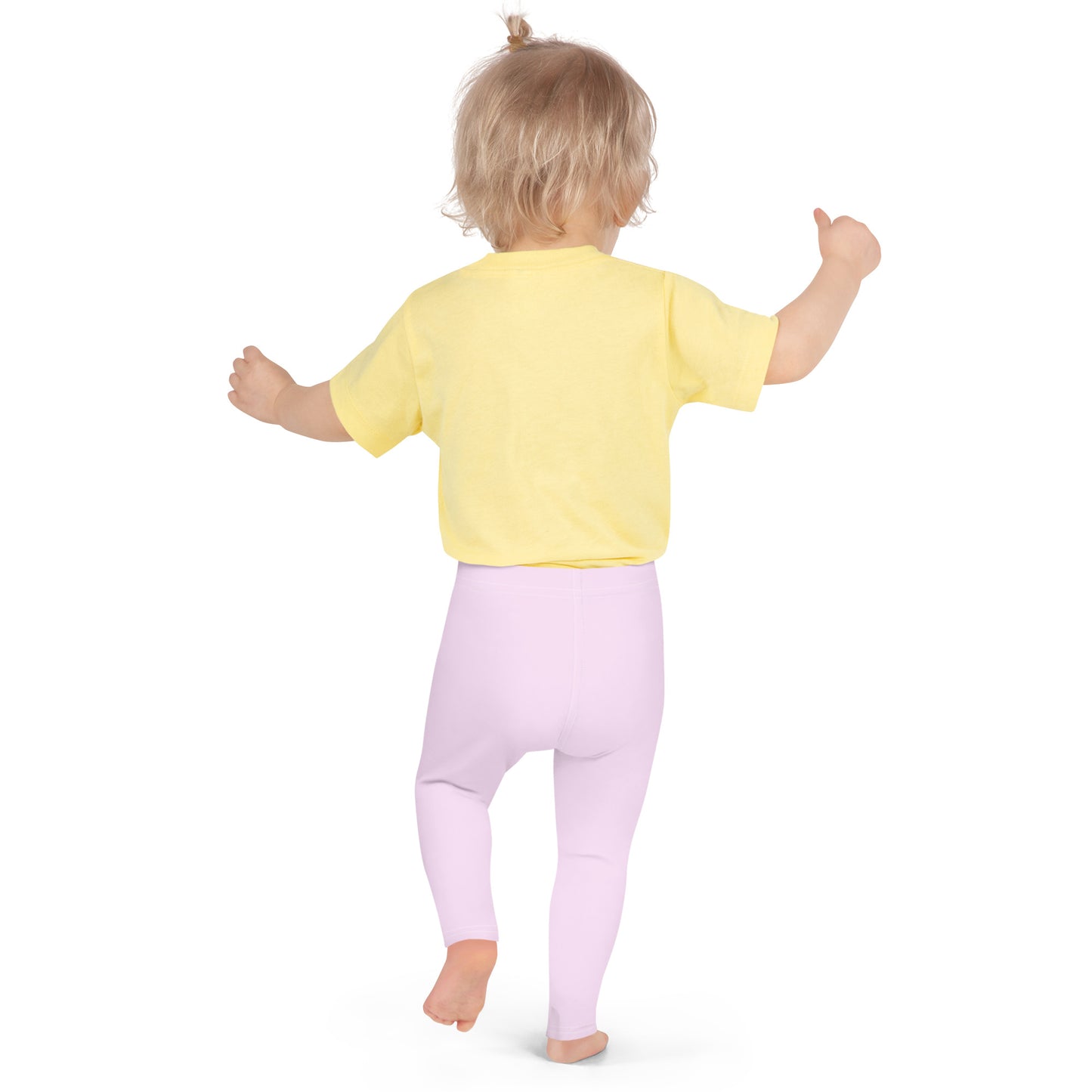 Girls Buttery Soft Light Pink Leggings