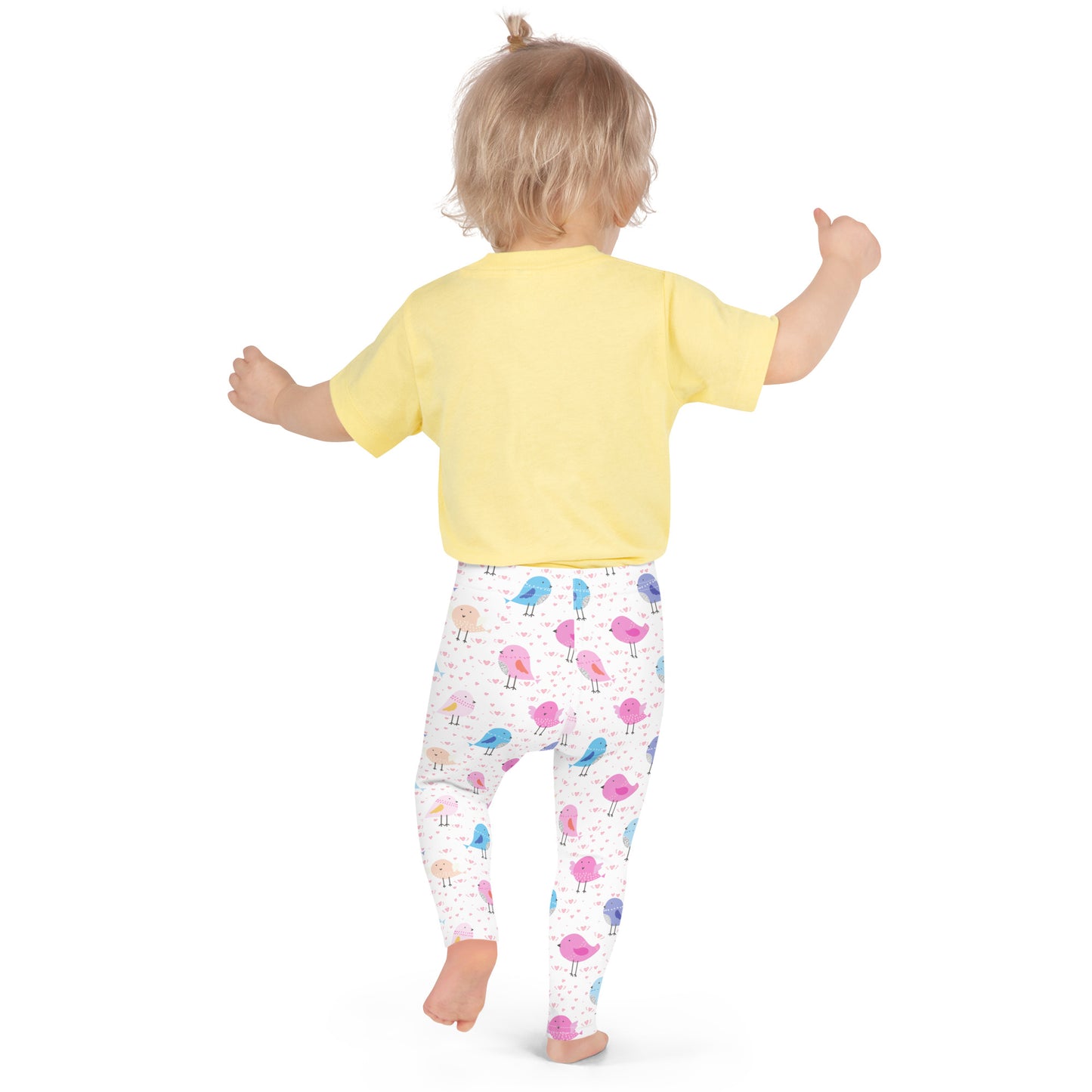 Girls Colorful Birds Buttery Soft Leggings