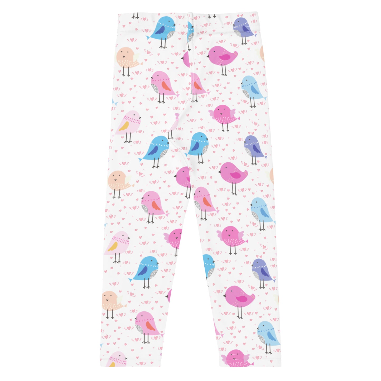 Girls Colorful Birds Buttery Soft Leggings