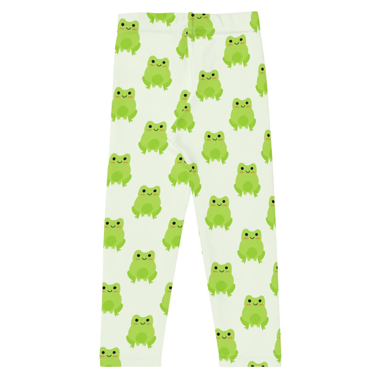 Kids Green Frog Buttery Soft Leggings