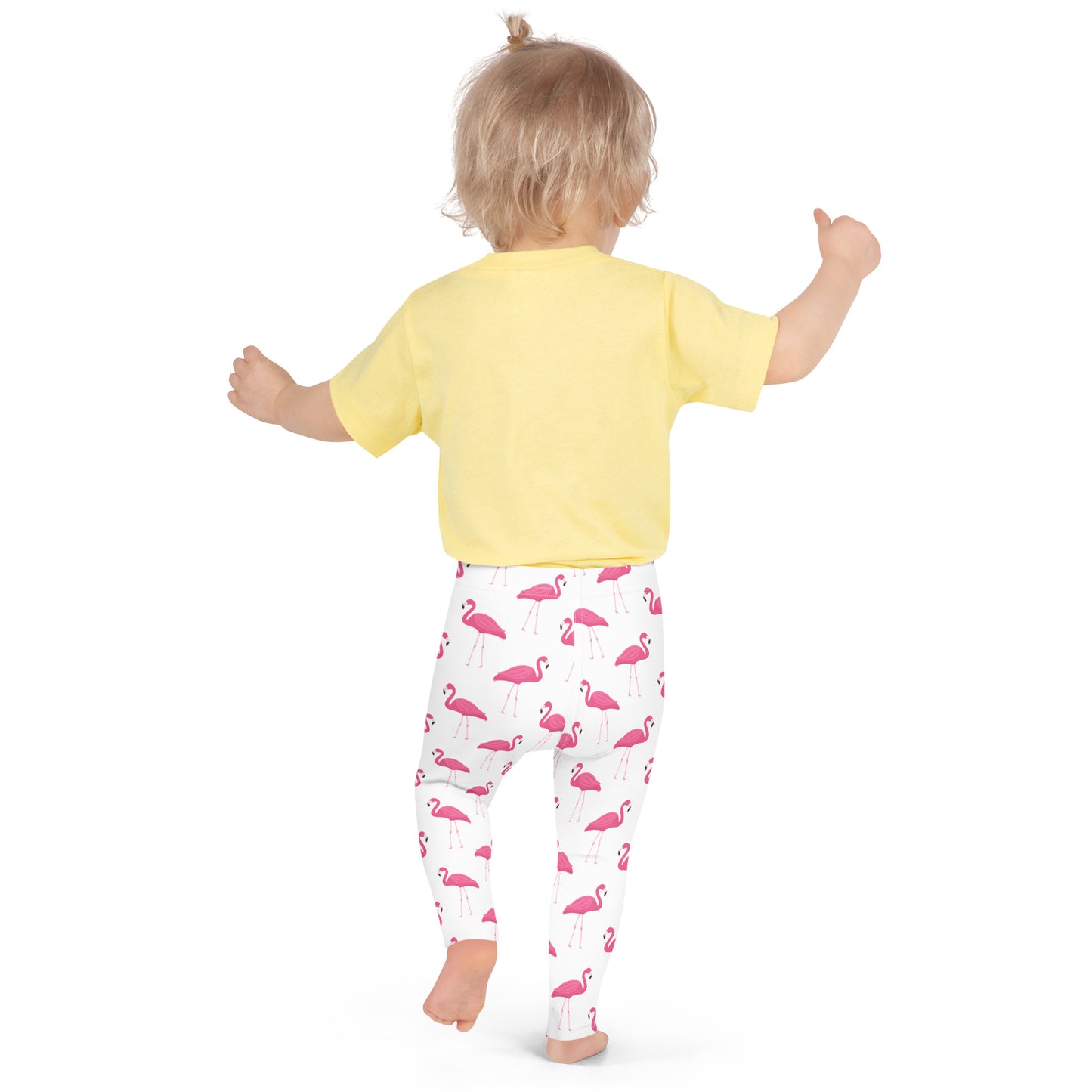 Kids Pink Flamingo Buttery Soft Leggings