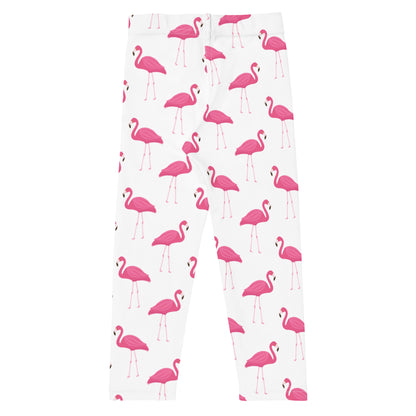 Kids Pink Flamingo Buttery Soft Leggings