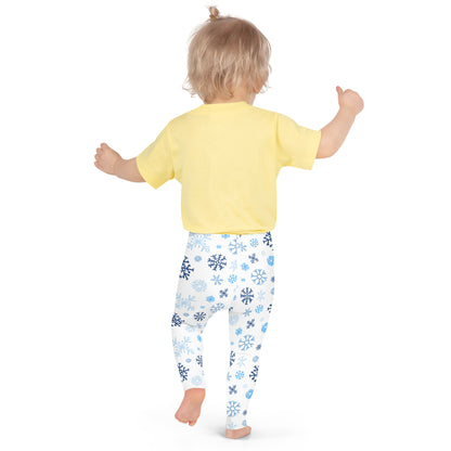 Kids Winter Snowflakes Buttery Soft Leggings