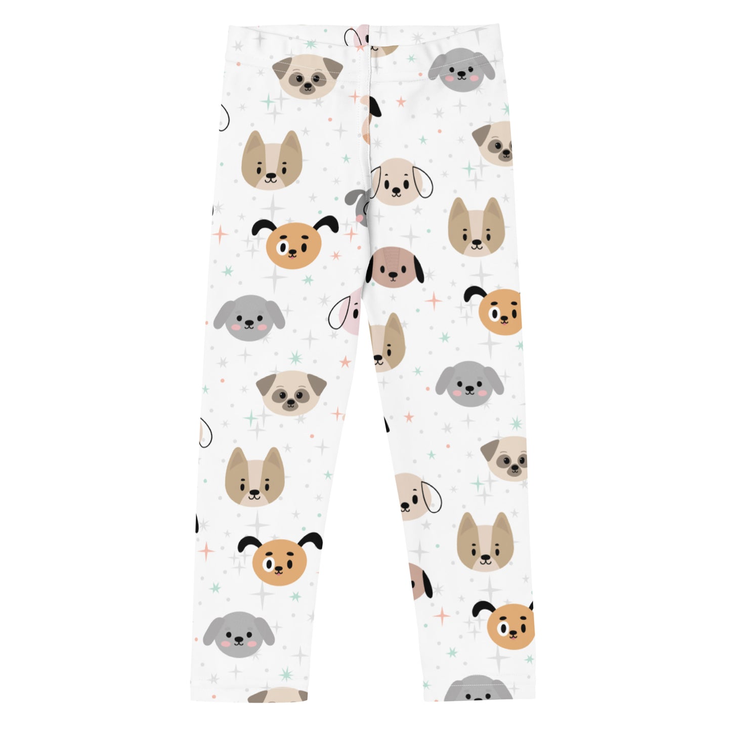 Kids Dog Face Leggings