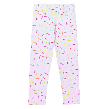 Girls Colorful Sprinkles Leggings