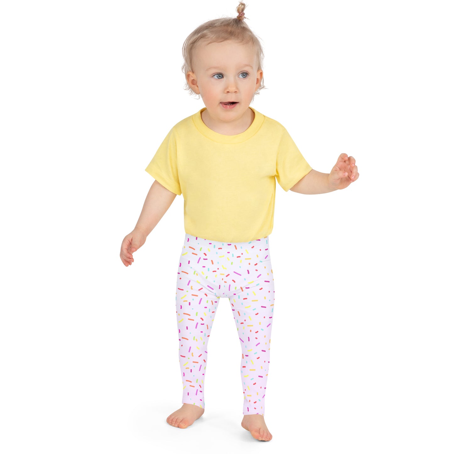 Girls Colorful Sprinkles Leggings