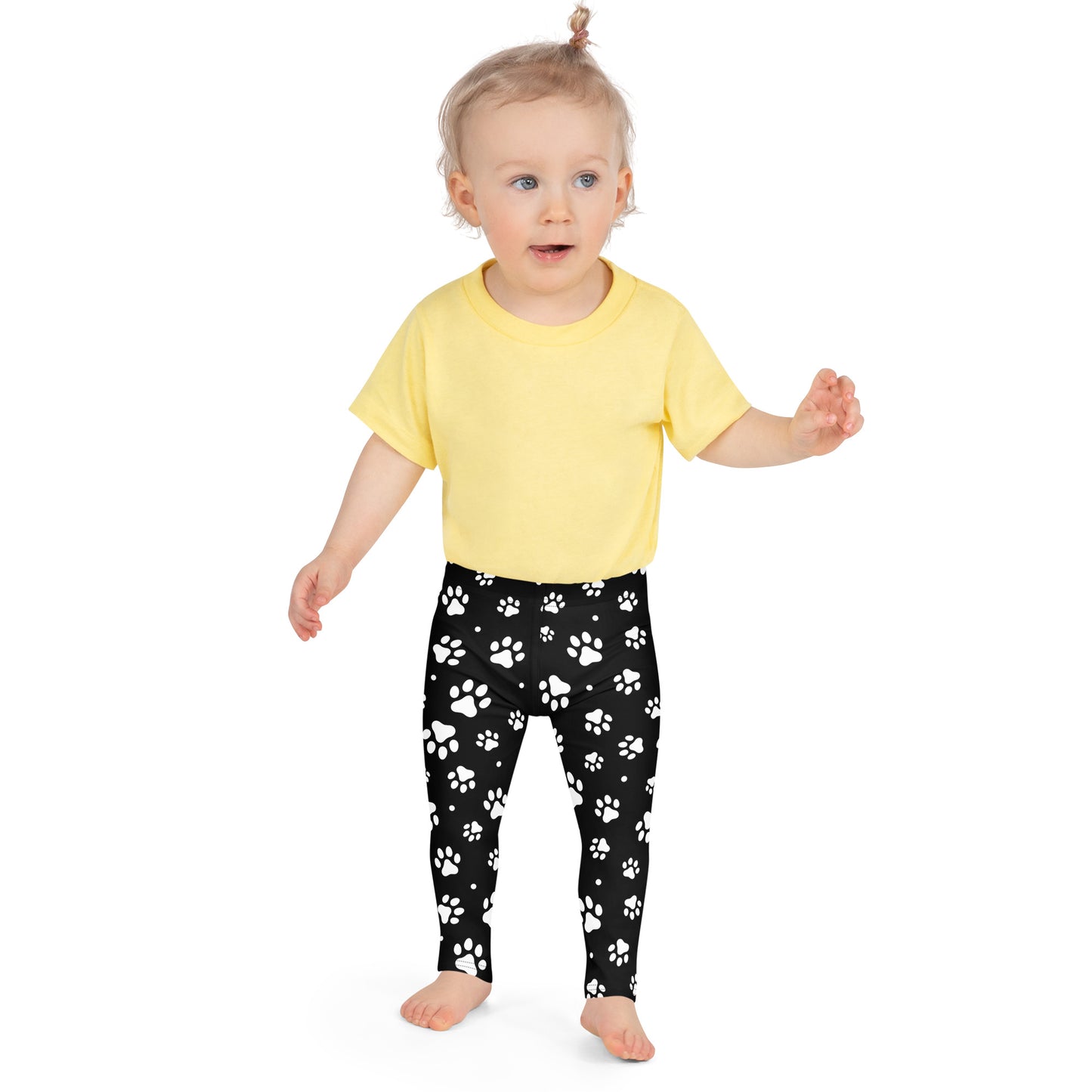 Kids Paw Print Leggings