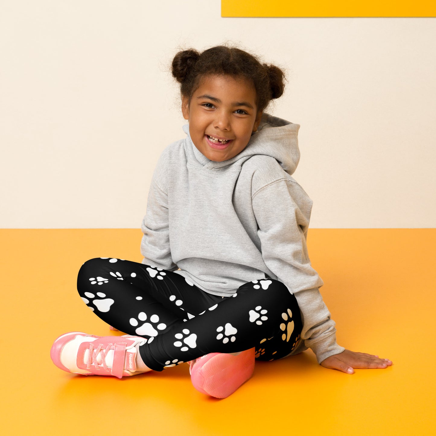 Kids Paw Print Leggings