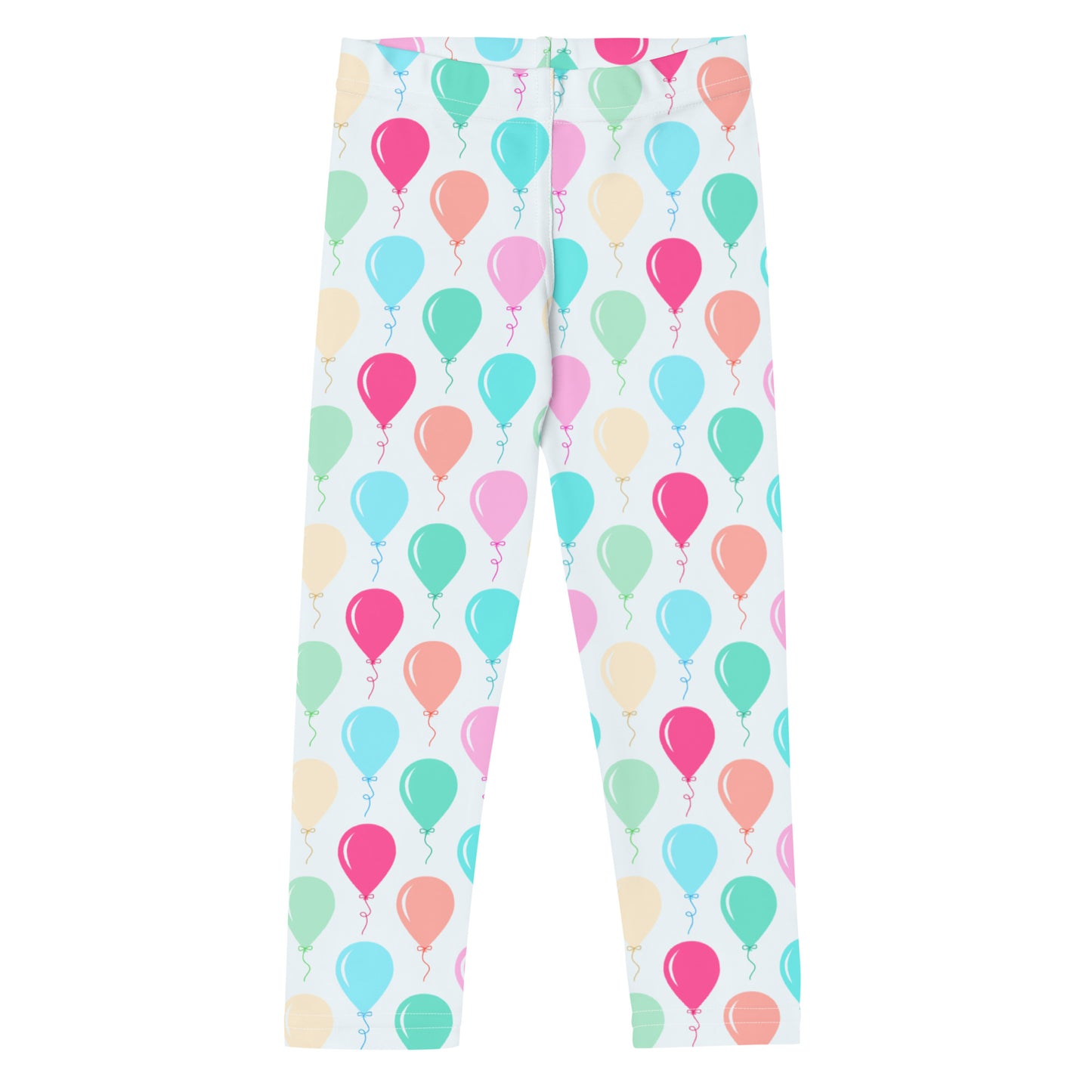 Girls Birthday Balloon Leggings