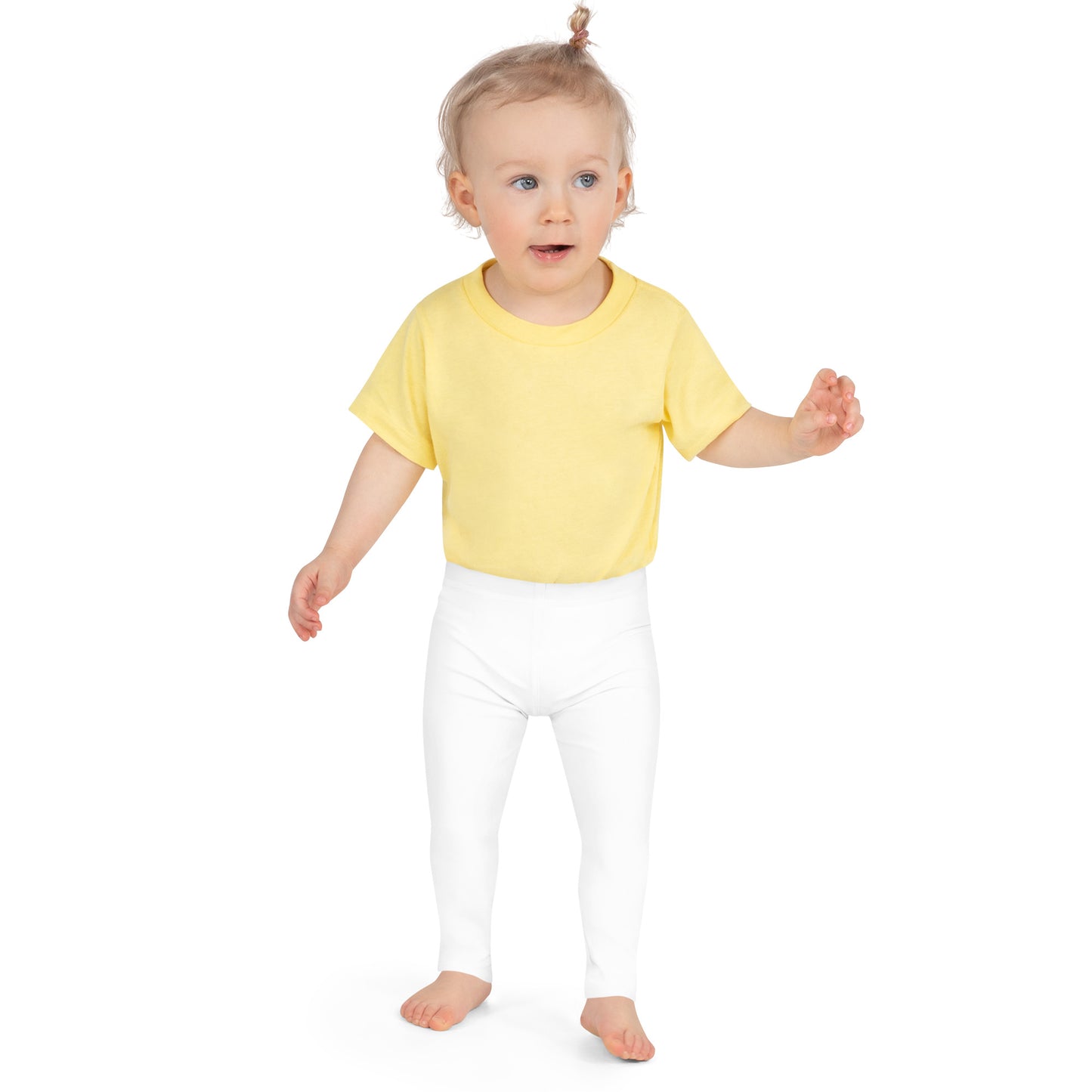 Kids Buttery Soft White Leggings