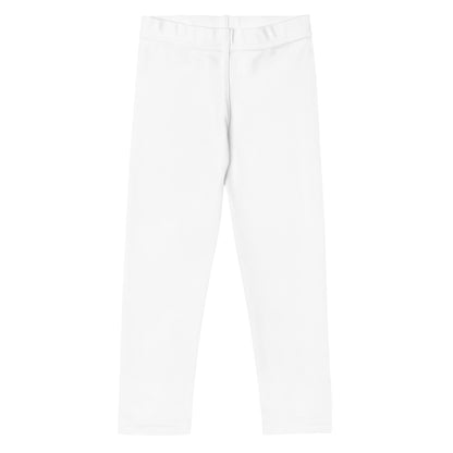 Kids Buttery Soft White Leggings