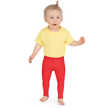 Kids Buttery Soft Red Leggings