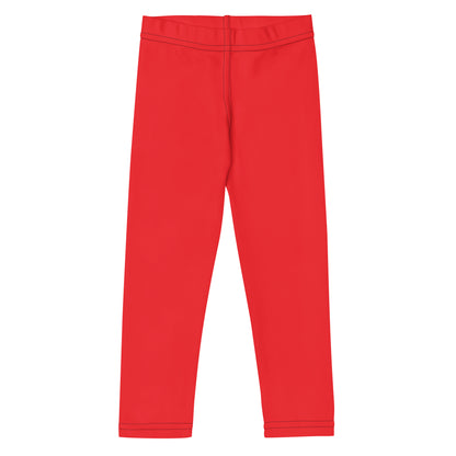 Kids Buttery Soft Red Leggings