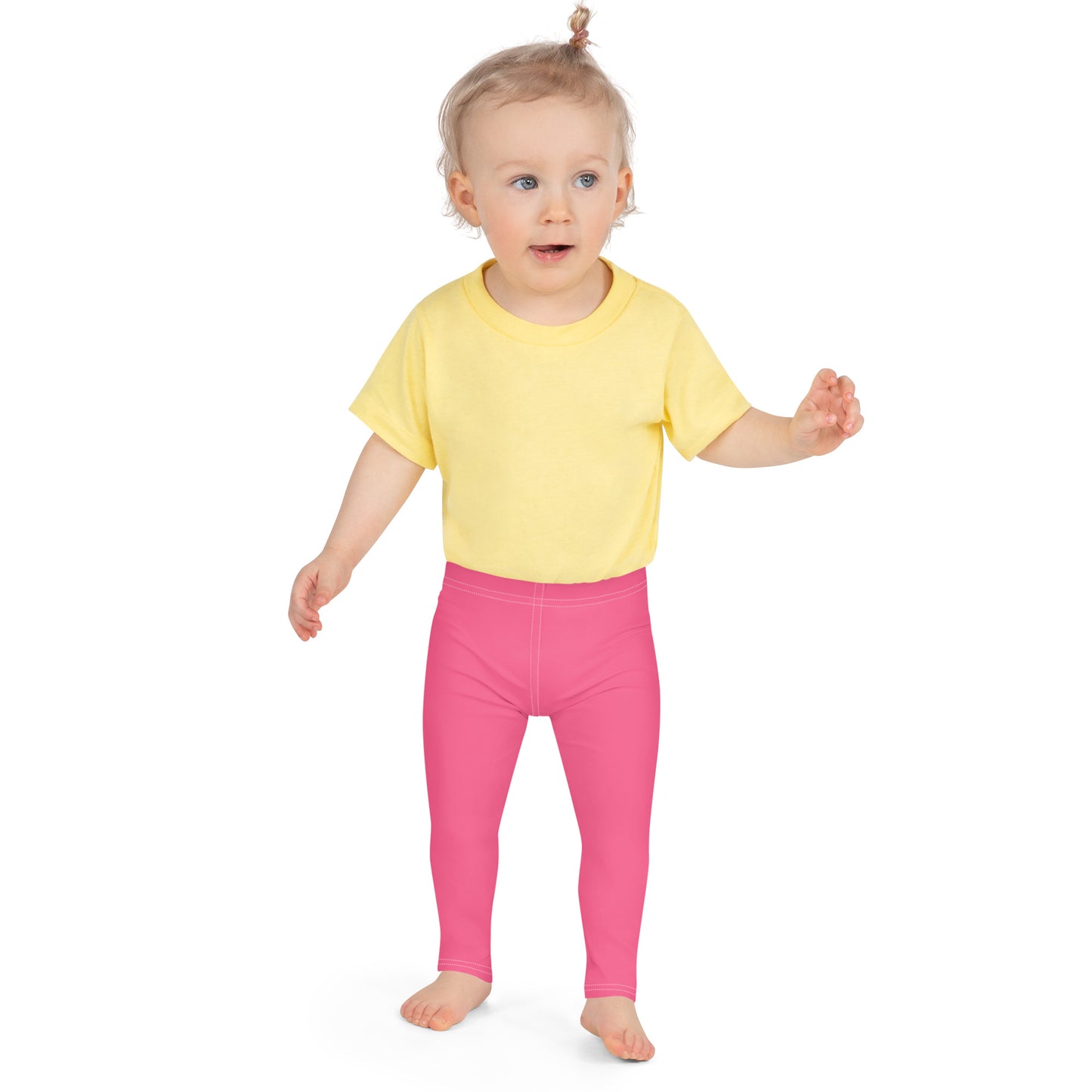 Kids Buttery Soft Pink Leggings