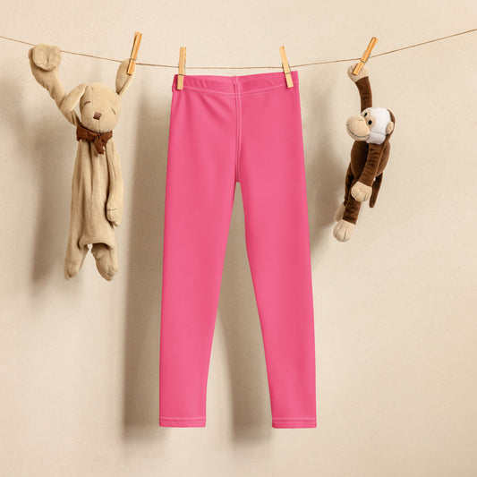 Kids Buttery Soft Pink Leggings