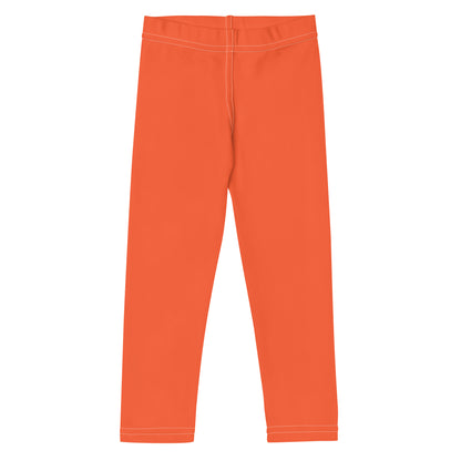 Kids Buttery Soft Orange Leggings