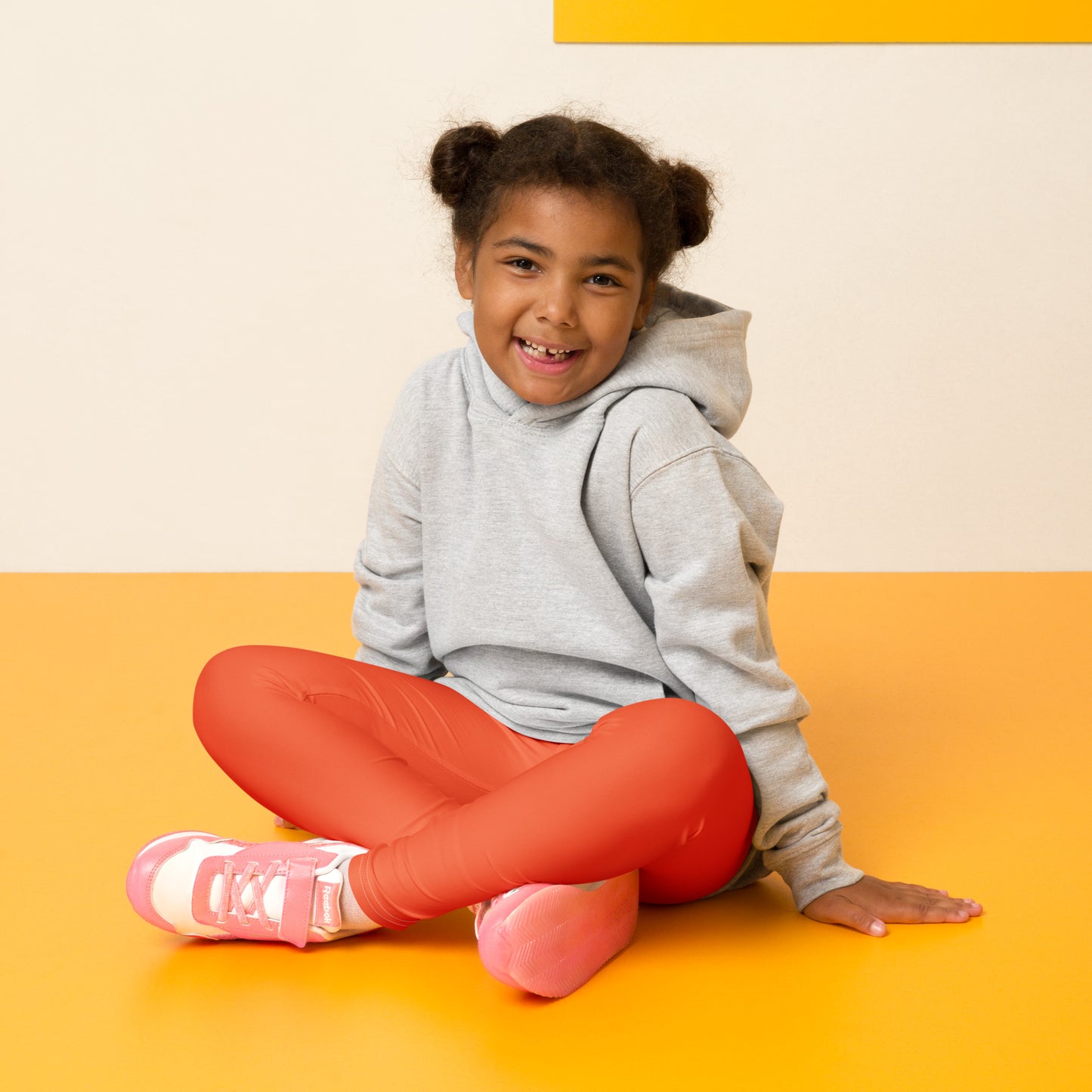 Kids Buttery Soft Orange Leggings