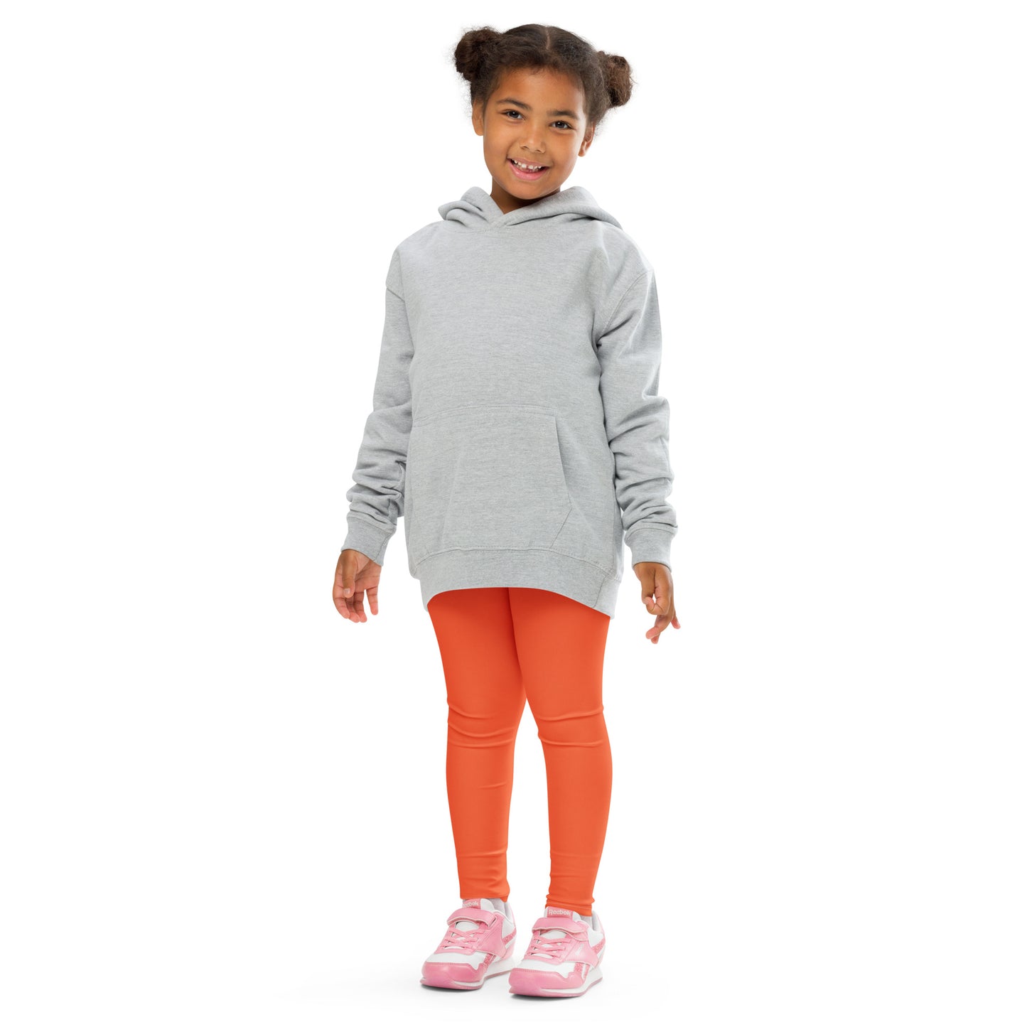 Kids Buttery Soft Orange Leggings