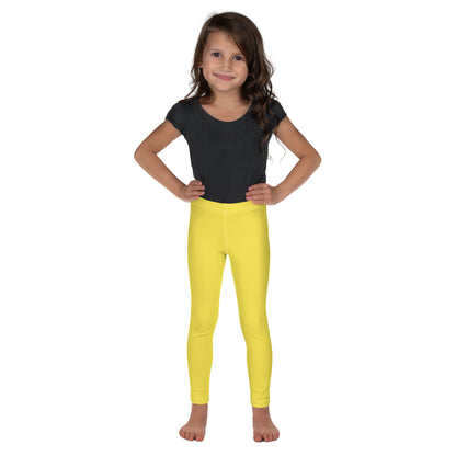 Kids Buttery Soft Yellow Leggings