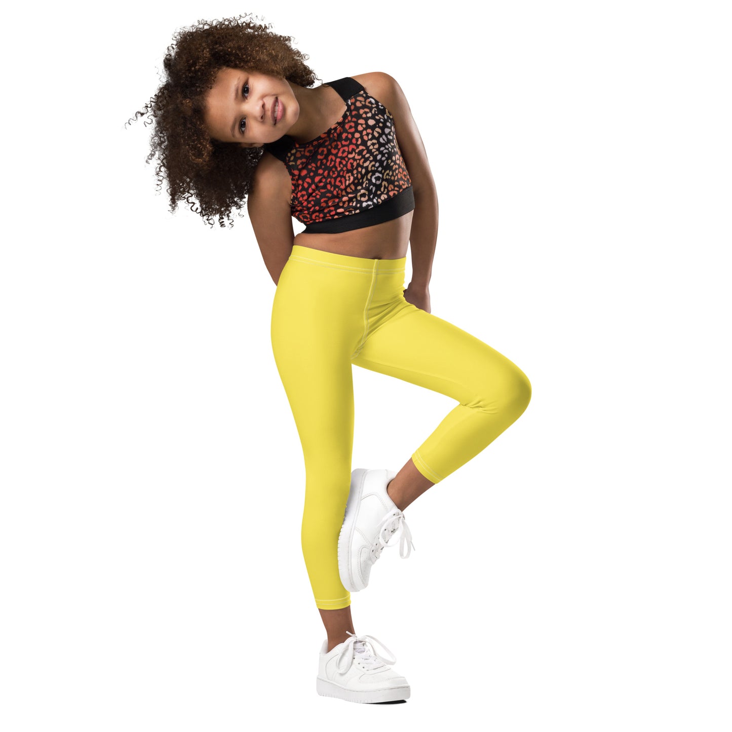 Kids Buttery Soft Yellow Leggings