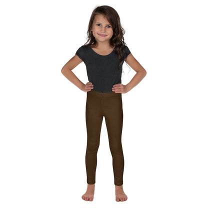 Kids Buttery Soft Brown Leggings