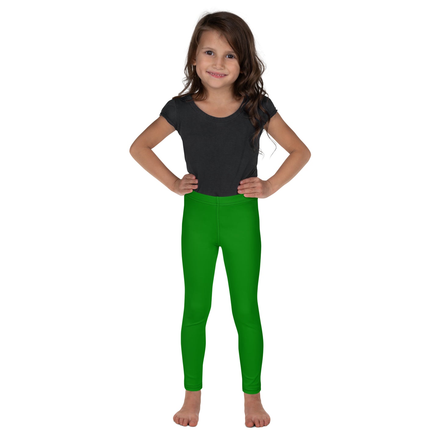 Kids Buttery Soft Green Leggings