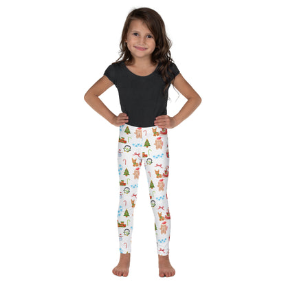 Girls Christmas Leggings