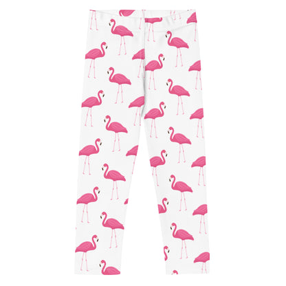 Kids Pink Flamingo Buttery Soft Leggings